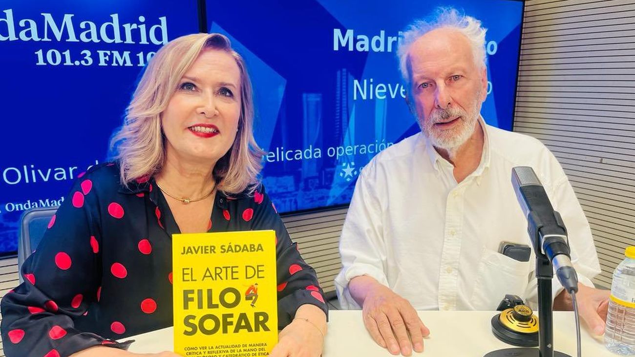 Nieves Herrero y Javier Sádaba