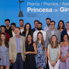 Los Reyes, Leonor y Sofía reciben a los premiados de la Fundación  Princesa de Girona