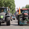 Largos atascos tras la tractorada de agricultores hasta el el Ministerio