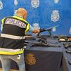 Investigan el hallazgo de un arsenal en una casa deshabitada en Estepona