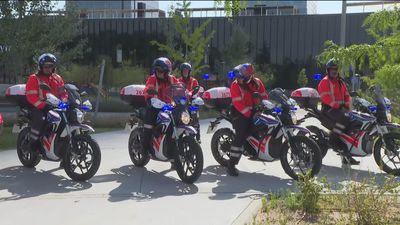 Los Agentes de Movilidad de Madrid estrenan 30 nuevas motos eléctricas