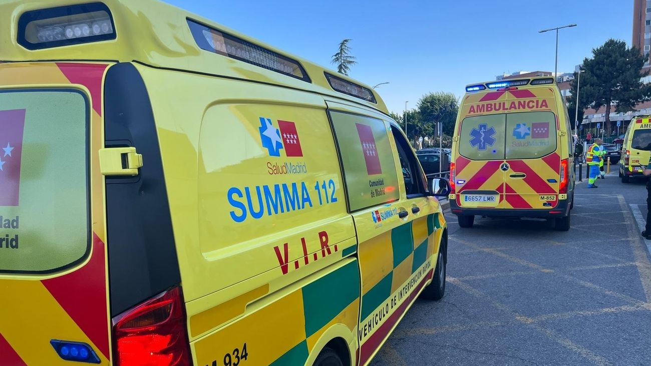 Muere una técnica de emergencias tras un accidente de una ambulancia en Parla