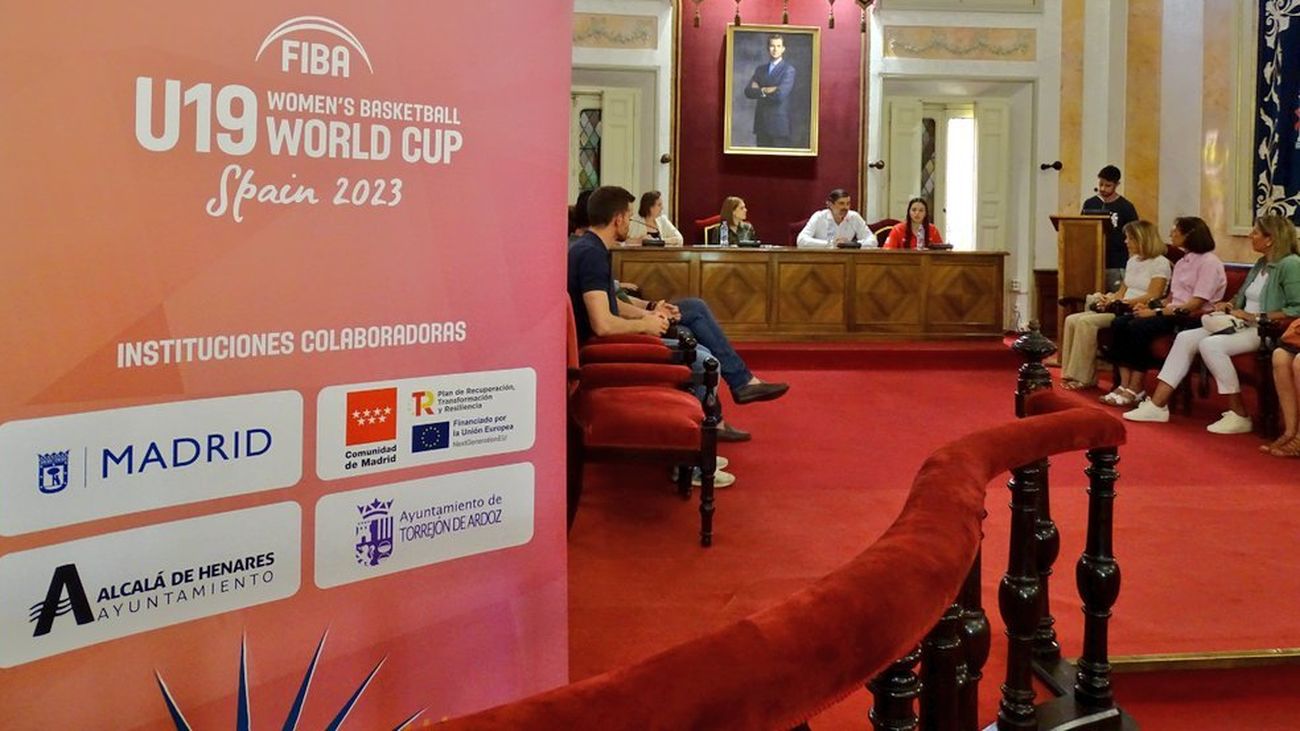 Presentación de la sede de Alcalá del Mundial Sub'19 de Baloncesto Femenino