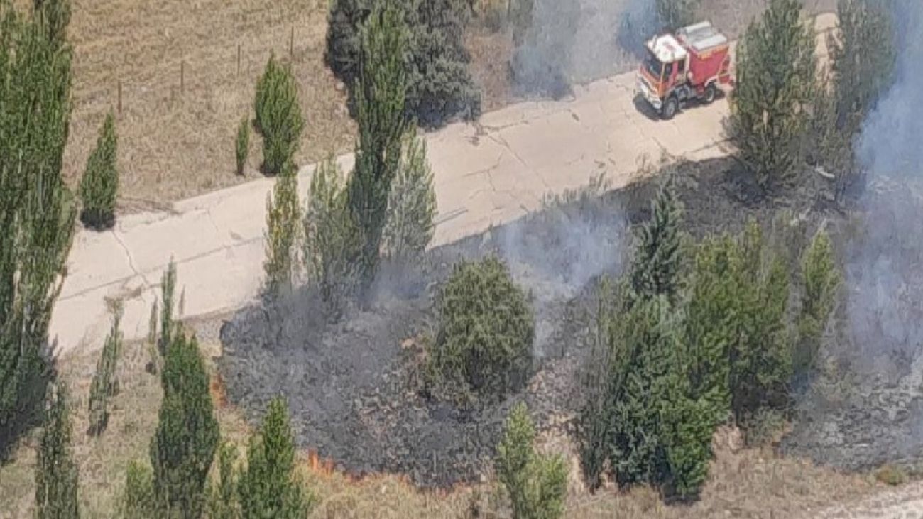 Incendio en Villanueva del Pardillo