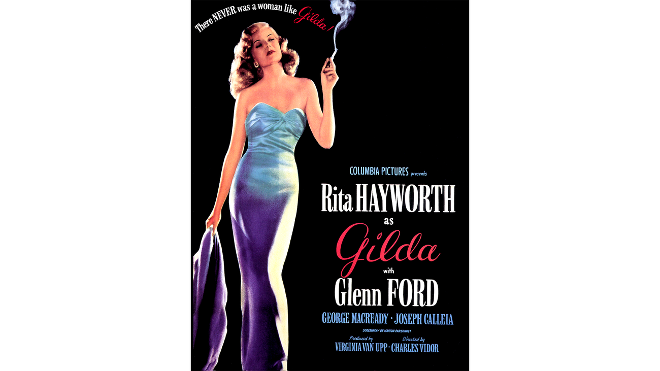 Rita Hayworth da vida al mito erótico, “Gilda”