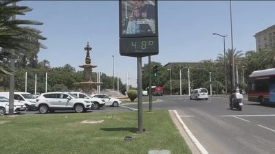 Alerta por calor con temperaturas en torno a  los 40 grados