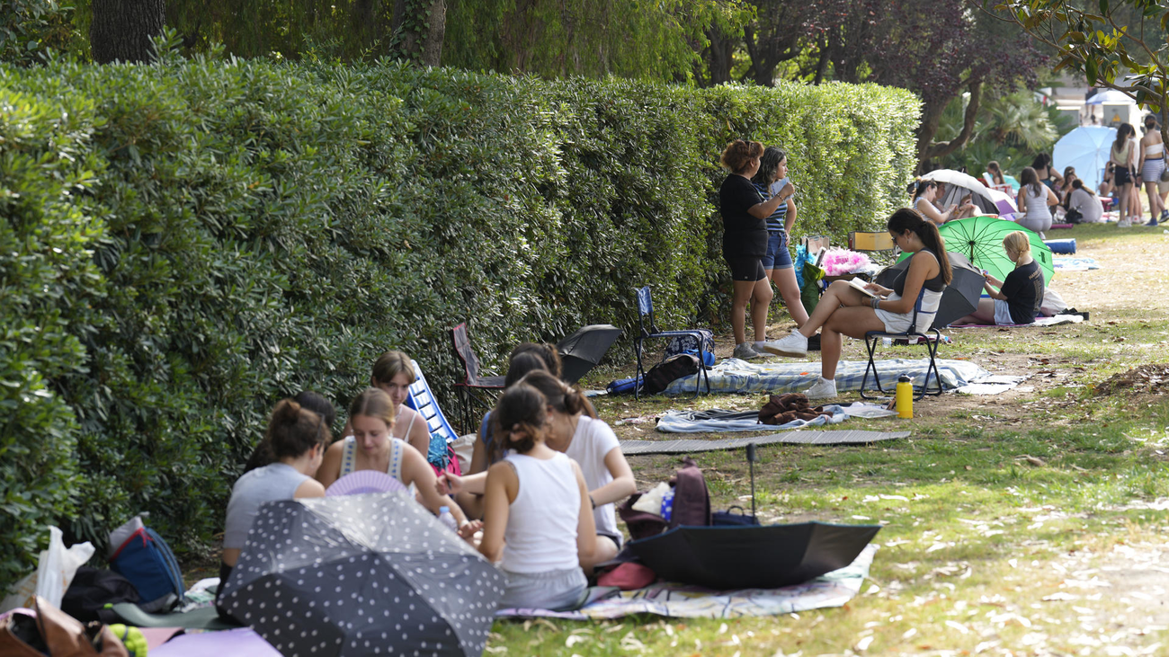 Acampadas en plena ola de calor para ver a la superestrella Harry Styles en Madrid