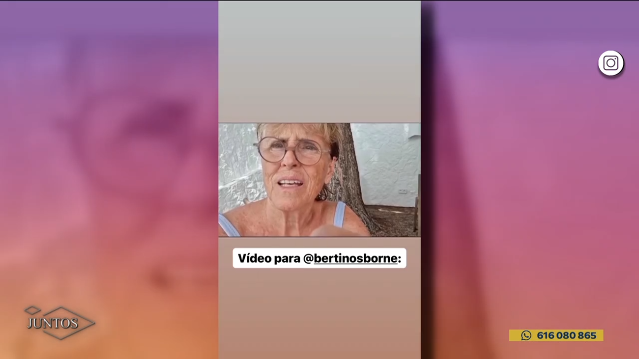 Mercedes Milá sobre la reacción de Bertín Osborne a su paternidad: "Es tan repugnante, tan triste, tan antigua"