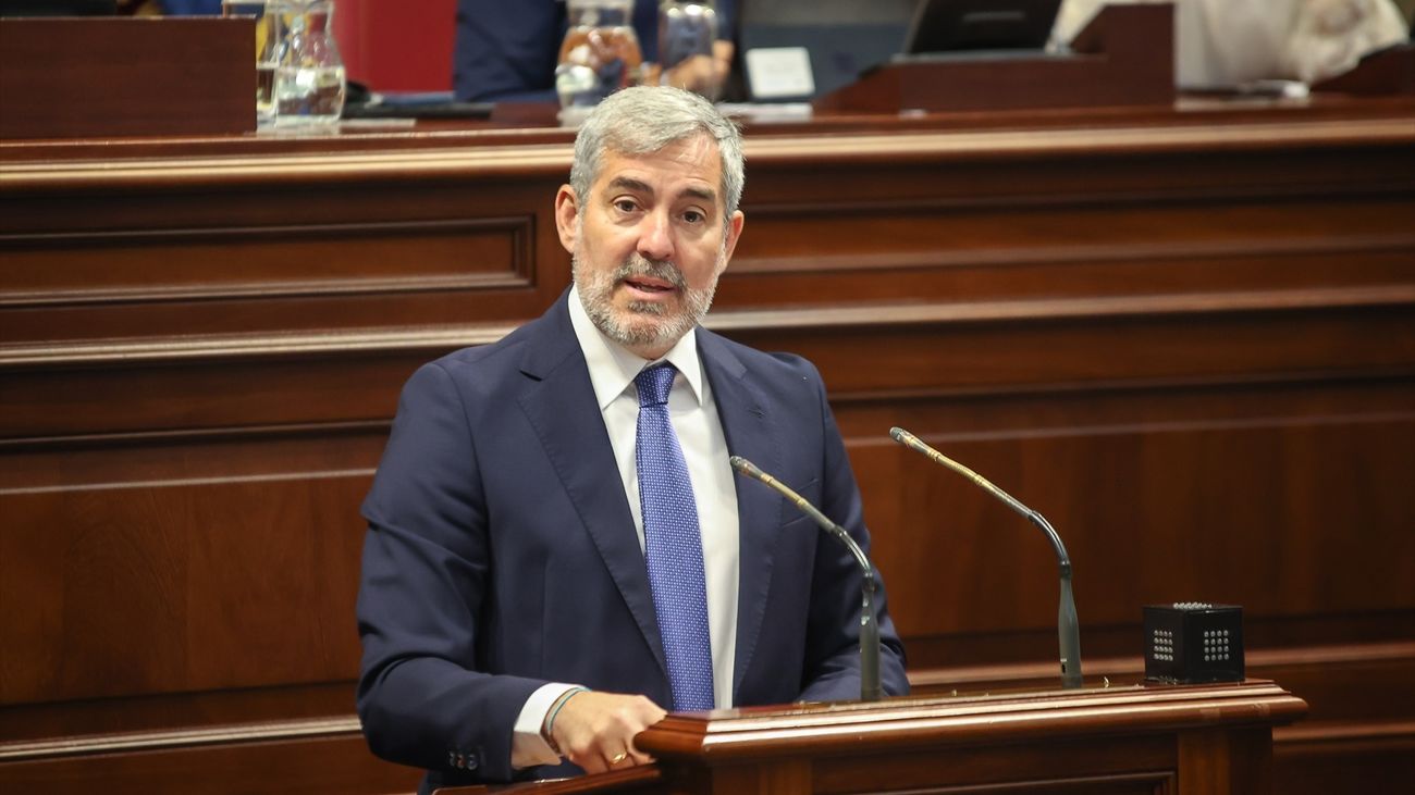 El presidente de Canarias, Fernando Clavijo