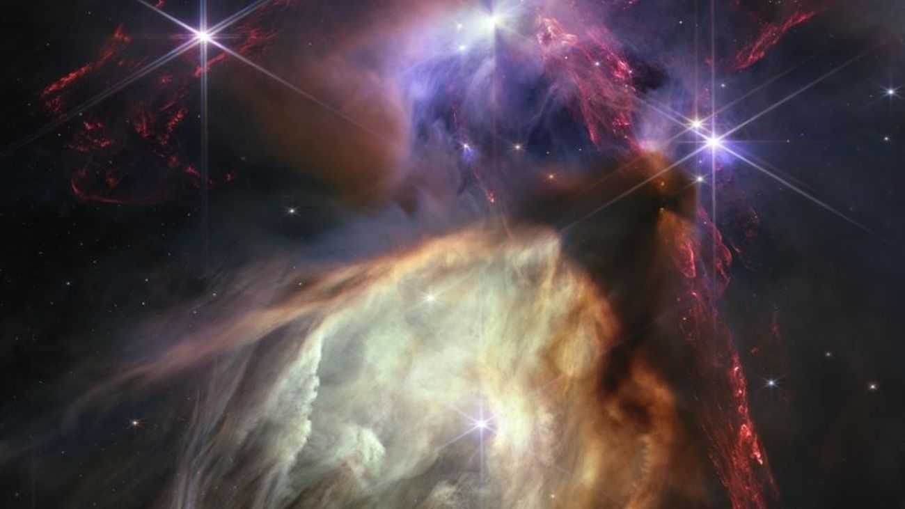 El nacimiento de estrellas captado por el telescopio espacial James Webb de la NASA