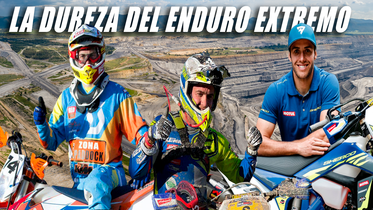 Mario Román sueña con ser campeón del mundo de 'hard enduro'