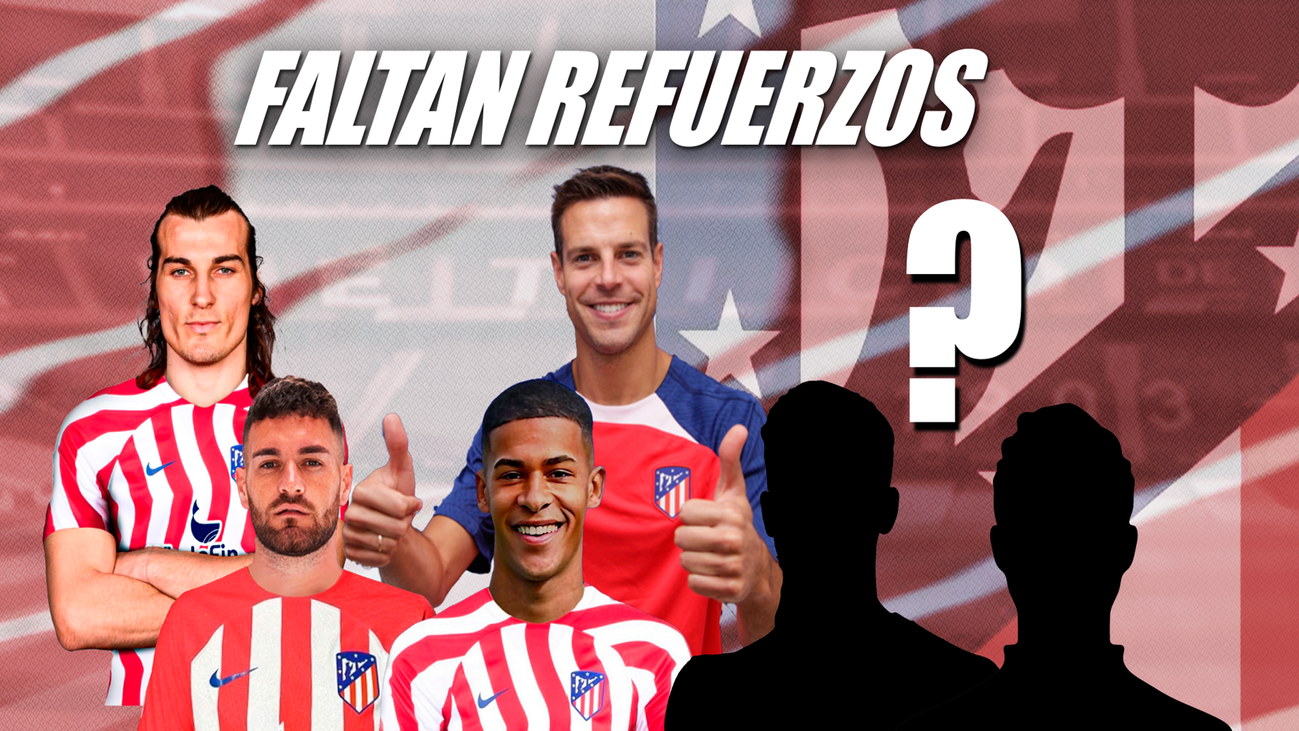 La afición del Atlético de Madrid pide más fichajes