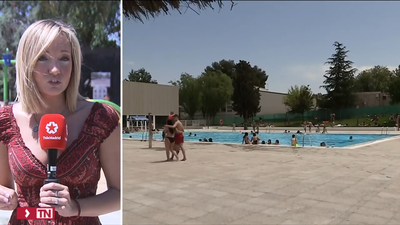 Un socorrista y dos bañistas salvan la vida de un bebé en una piscina de Alcorcón