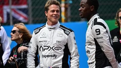 Brad Pitt llega a la Fórmula 1
