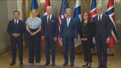 Biden y los líderes nórdicos se reúnen en Finlandia en un gesto de fuerza ante Rusia