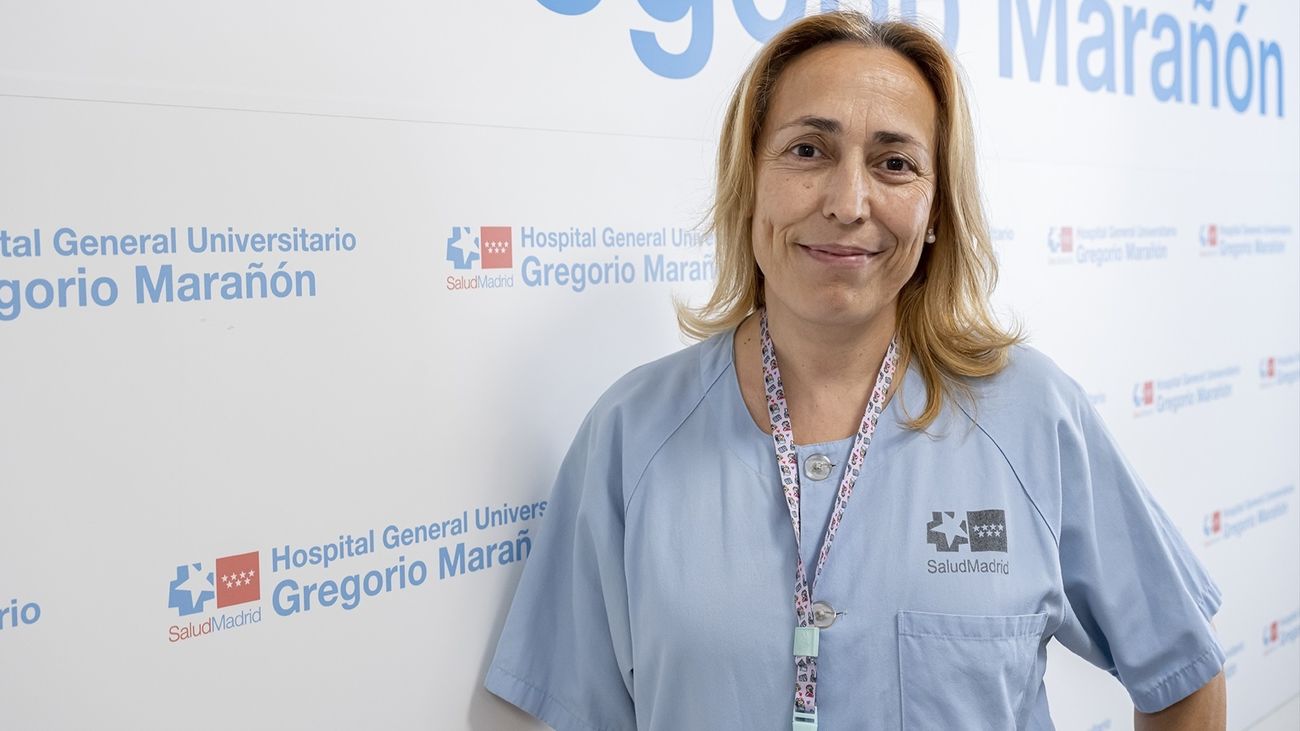 Mª Ángeles Escobar, enfermera del Hospital Gregorio Marañón