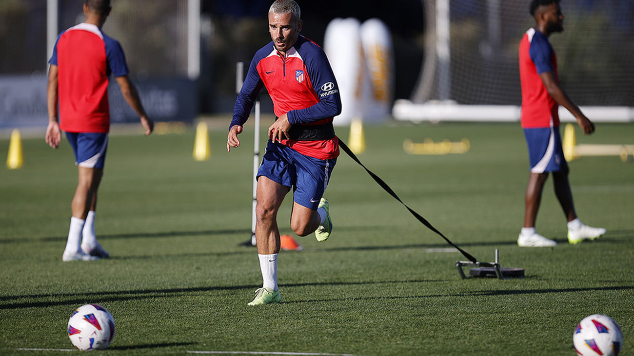 El Atlético de Madrid se machaca en la pretemporada