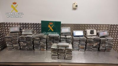 Intervenida casi una tonelada de cocaína  en el aeropuerto de Barajas en la primera mitad del año