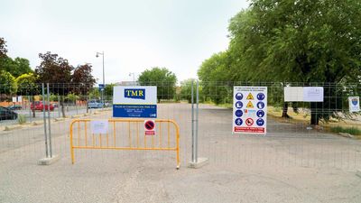 Comienza el derribo del aparcamiento municipal que Alcobendas comenzó a construir en 2023