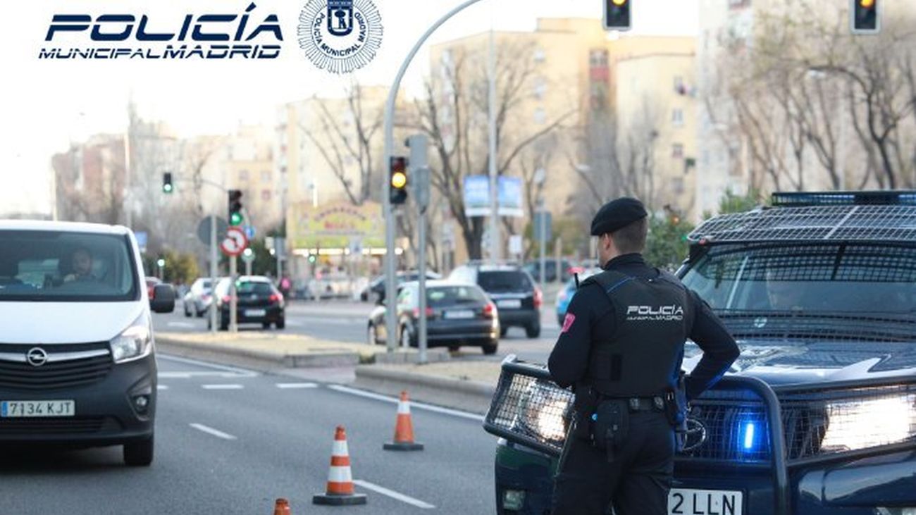 Detenido en Hortaleza un conductor con medio kilo de hachís y marihuana