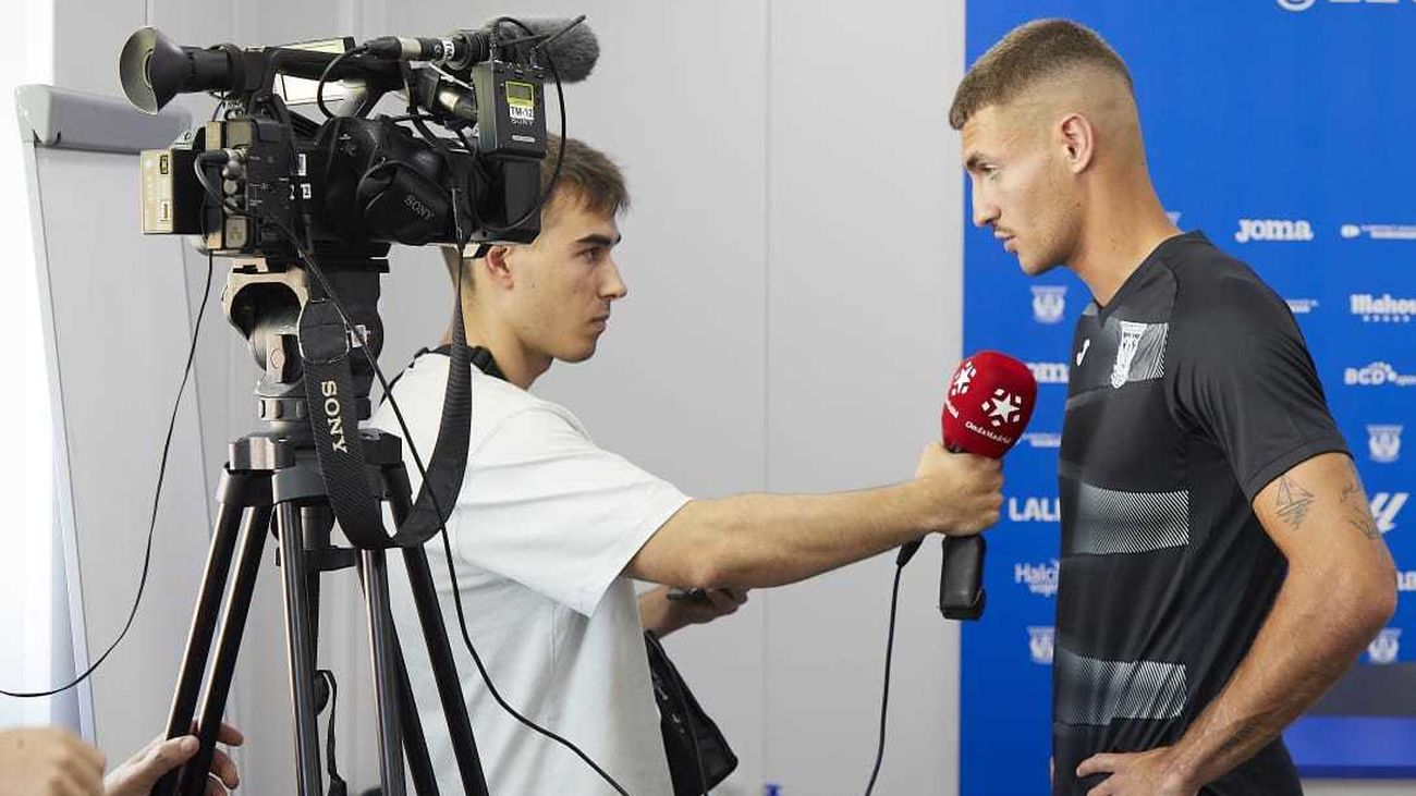 Diego Conde: "El Leganés tiene que mirar siempre para arriba"