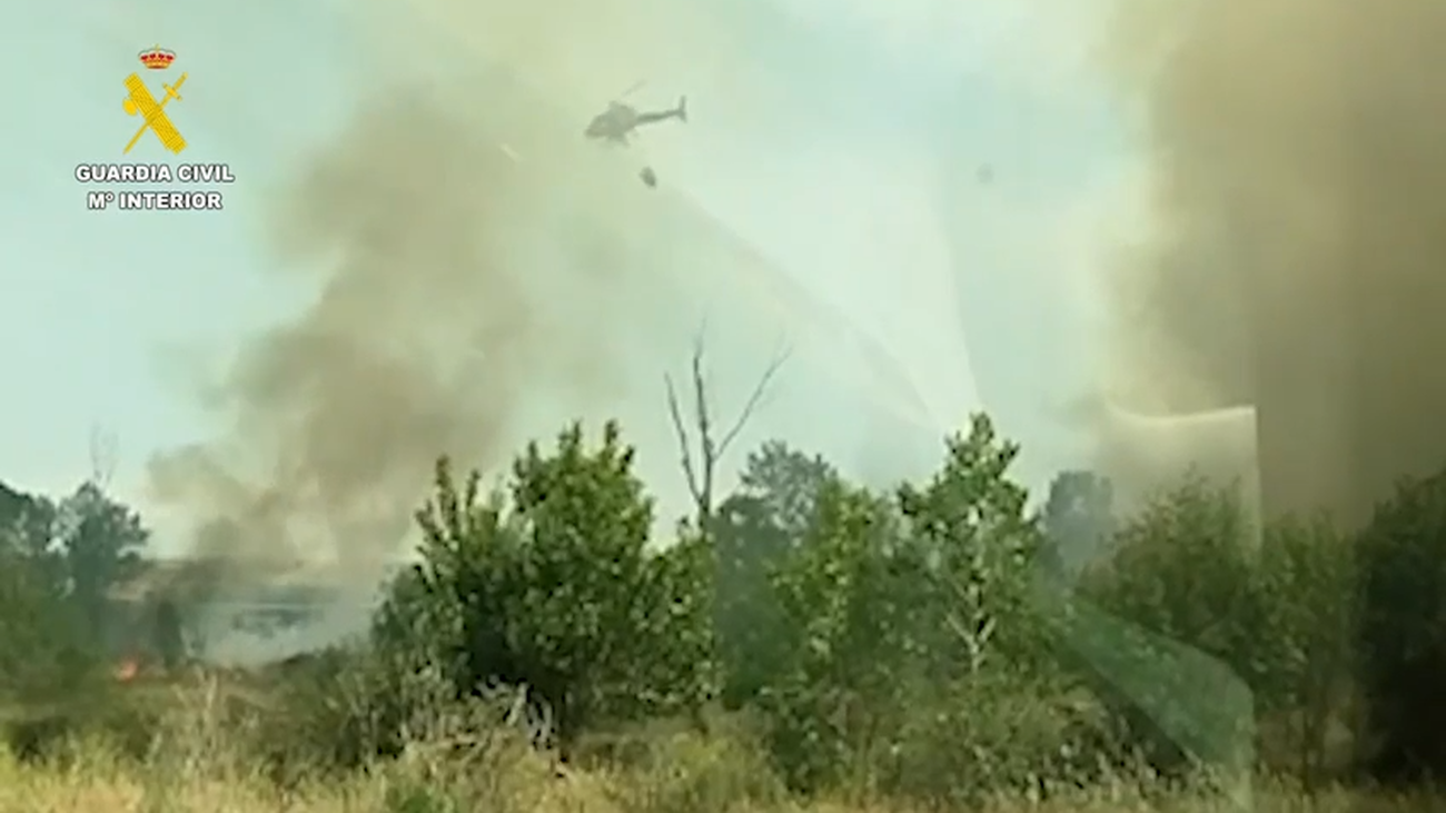 La Guardia Civil esclarece cuatro incendios forestales en mayo en Pelayos de la Presa