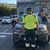 Heridos tres jóvenes por un atropello múltiple en la Puerta de Alcalá
