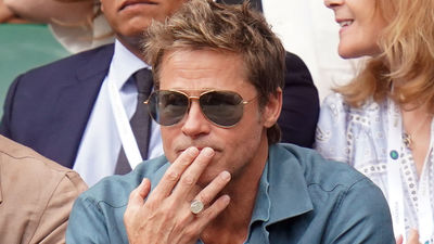 Brad Pitt, el otro gran protagonista de Wimbledon