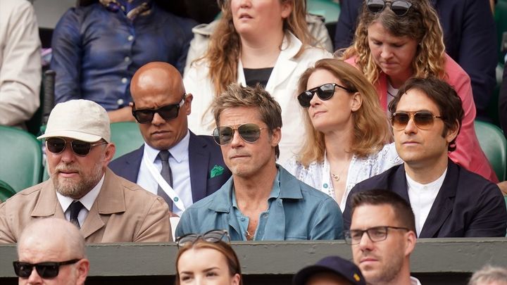 Brad Pitt, con Guy Ritchie / EUROPA PRESS