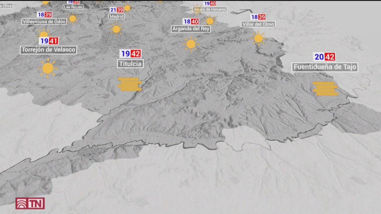 Madrid, en alto riesgo por temperaturas muy altas en el centro y sur de la región