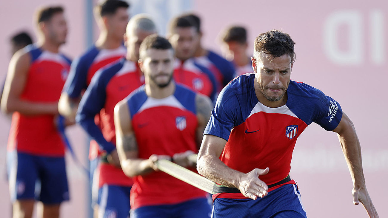 El Atlético de Madrid regresa a los entrenamientos en el Cerro del Espino