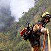 El fuego de La Palma amenaza el Parque Nacional de la Caldera de Taburiente