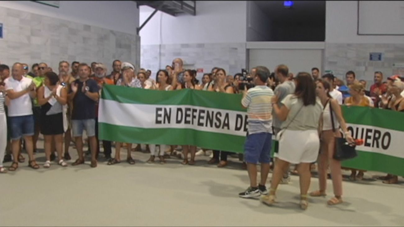 Pescadores de Conil y Barbate se concentran por la situación ante el acuerdo con Marruecos