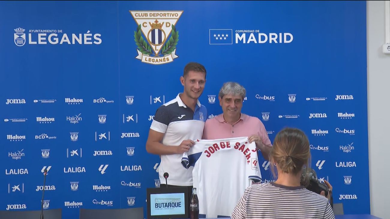 Jorge Sáenz firma con el Leganés para las dos próximas temporadas