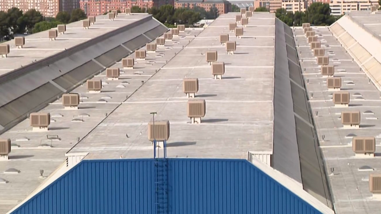 Mercamadrid: hasta 15 ºC menos cambiando el color de la cubierta a blanco