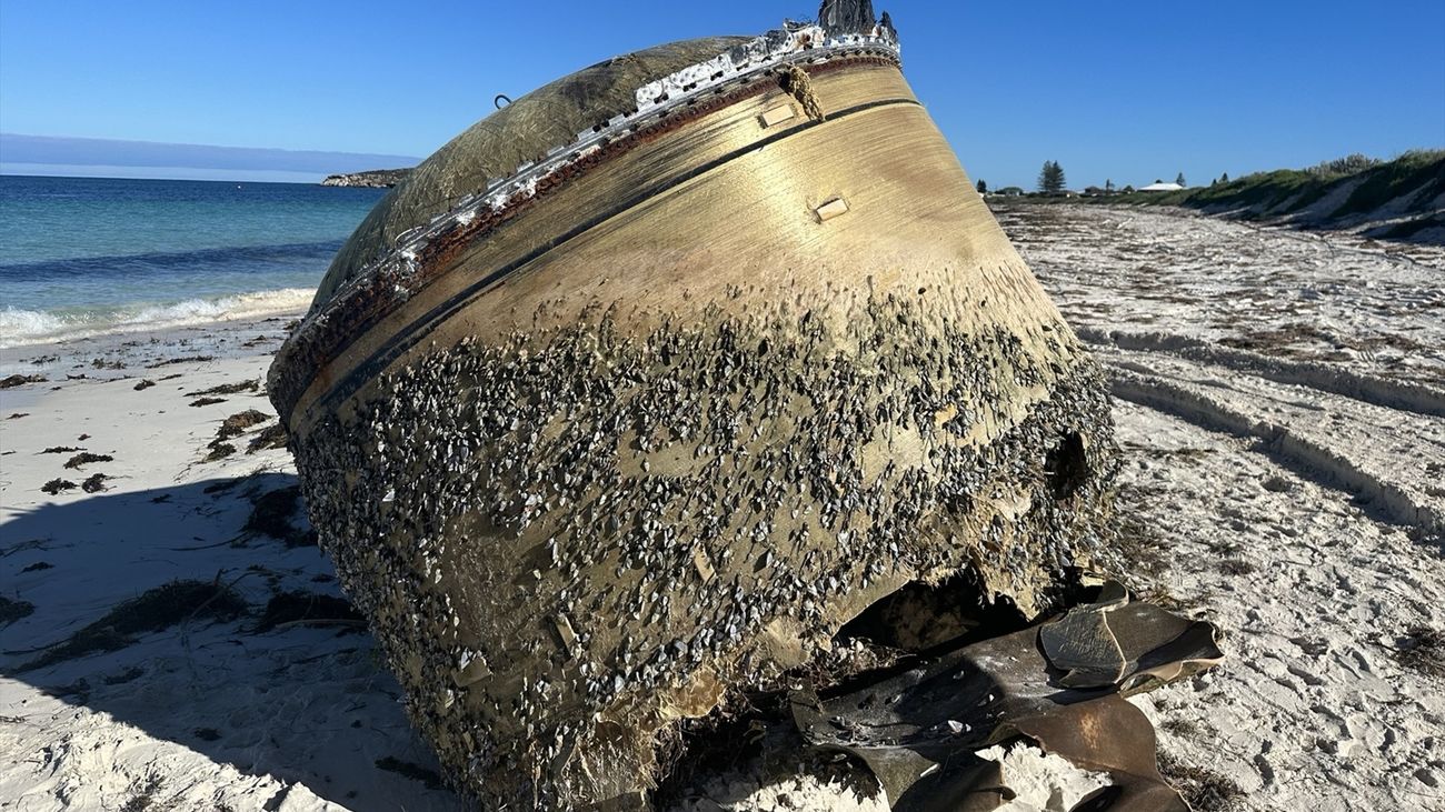 Misterioso objeto hallado en una playa de Australia