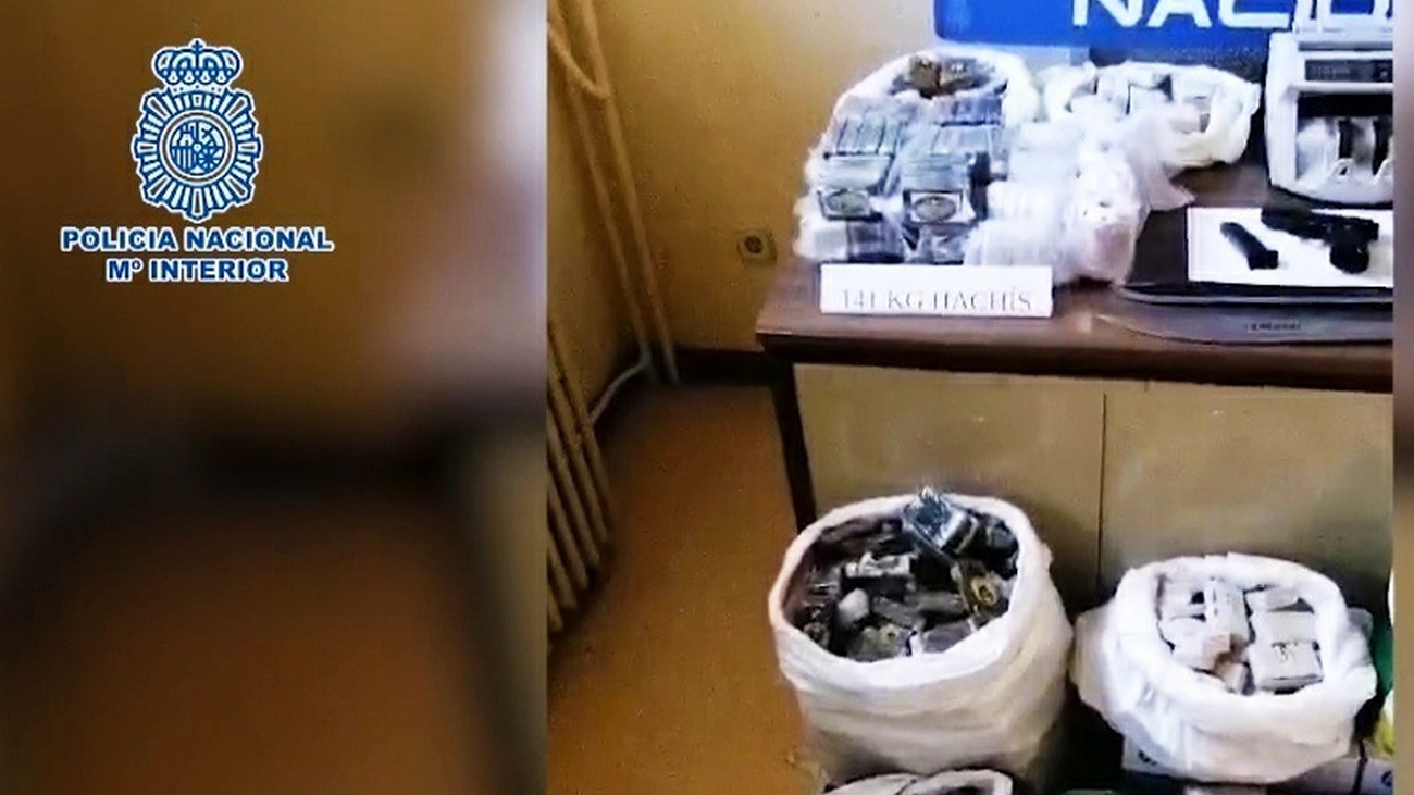 Desmantelado un punto de venta de droga en la calle, con dos detenidos en San Blas