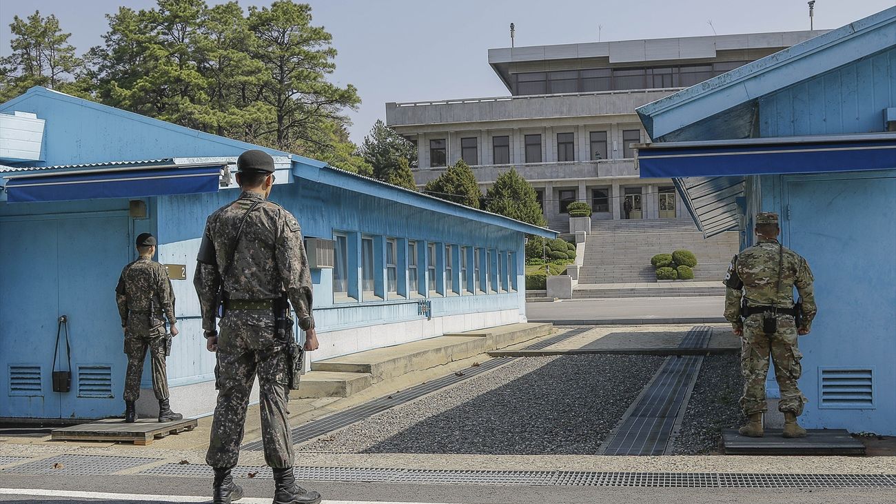 Zona Desmilitarizada entre las dos Coreas.