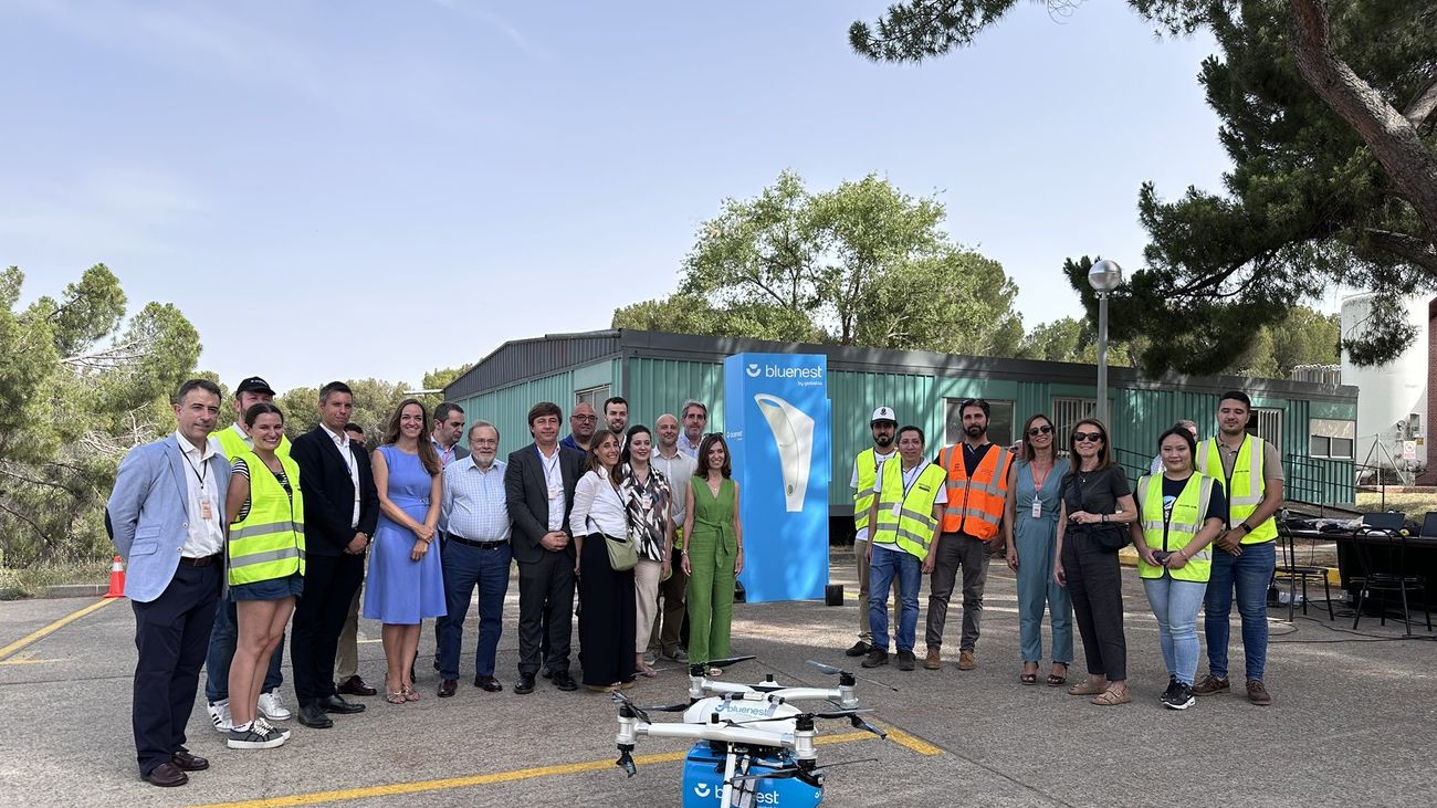 La Paz acoge con éxito el primer vuelo con dron para el transporte de material sanitario