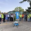 La Paz acoge con éxito el primer vuelo con dron para el transporte de material sanitario