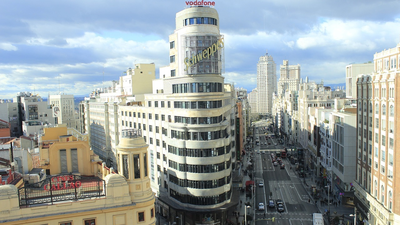 La Gran Vía de Madrid, la segunda calle comercial con mayor afluencia de Europa
