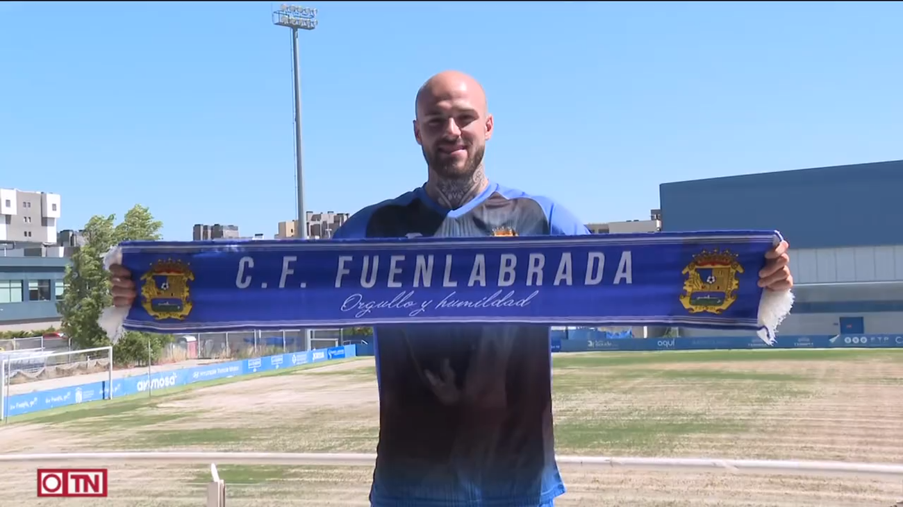 El Fuenlabrada presenta a Diego Gómez y Sergio Benito