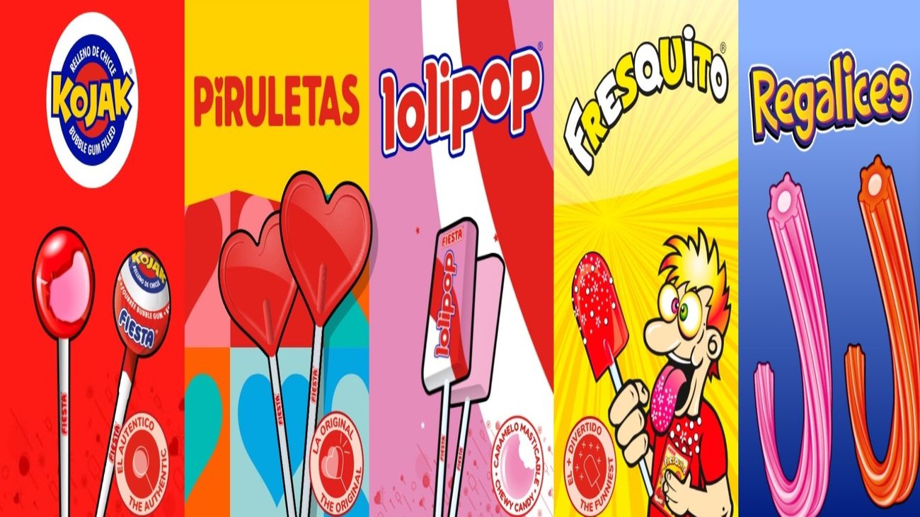 La popular piruleta de 'Fiesta' cumple 55 años en el Día Mundial de la Piruleta