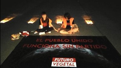 'El pueblo unido funciona sin partidos', 'Futuro Vegetal' entra en campaña