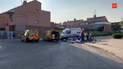 En estado crítico un hombre tras caer de su bicicleta en Arroyomolinos