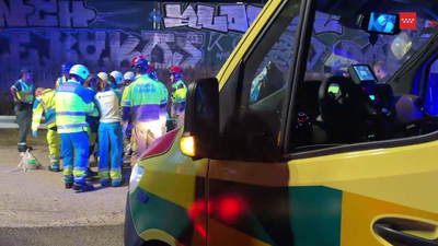 3 heridos, uno de ellos grave, en un accidente de tráfico en la M-506 a la altura de Fuenlabrada