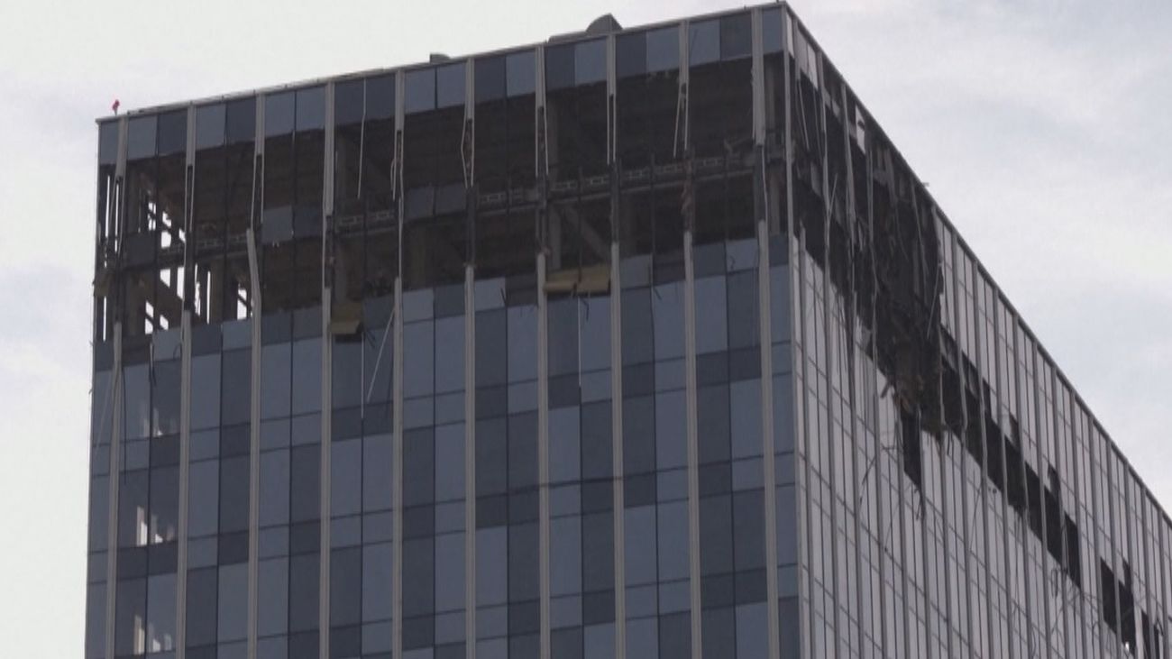 Dos drones ucranianos alcanzan dos edificios en  Moscú