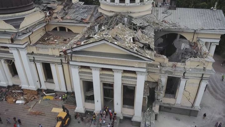 Ataque Rusia a Odesa / Redacción