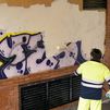 La Policía Local de Sanse identifica a un grafitero al que atribuye más de un centenar de pintadas