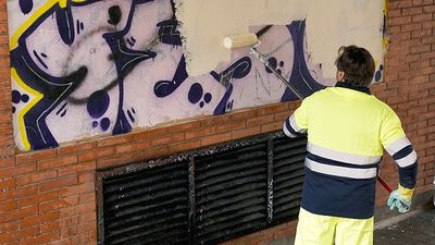 Mano dura en Sanse contra los grafiteros